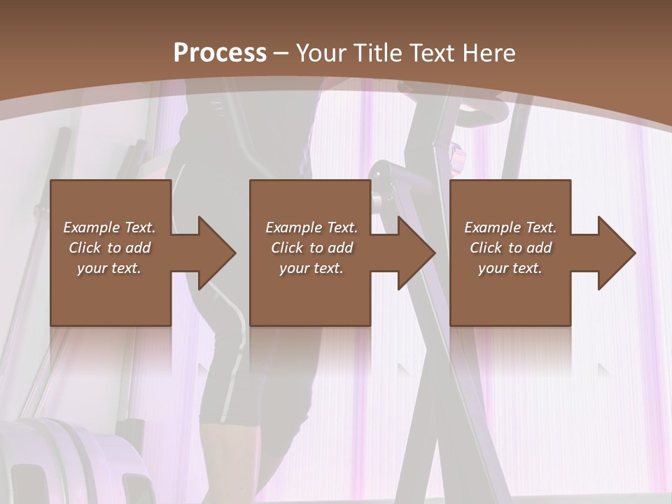 Fit Workout Smile PowerPoint Template