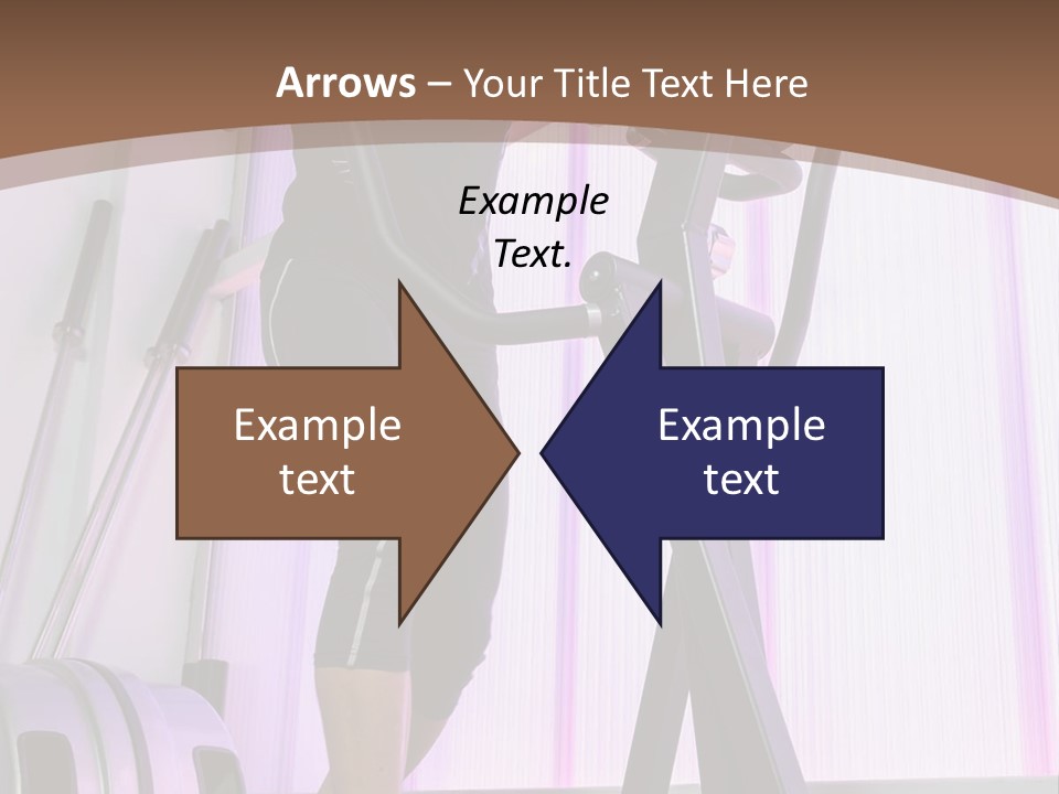 Fit Workout Smile PowerPoint Template