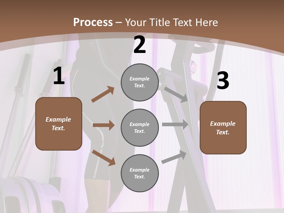 Fit Workout Smile PowerPoint Template