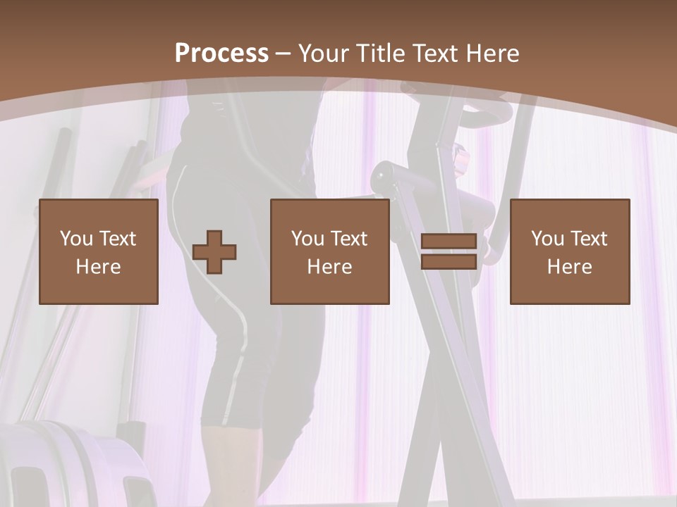 Fit Workout Smile PowerPoint Template