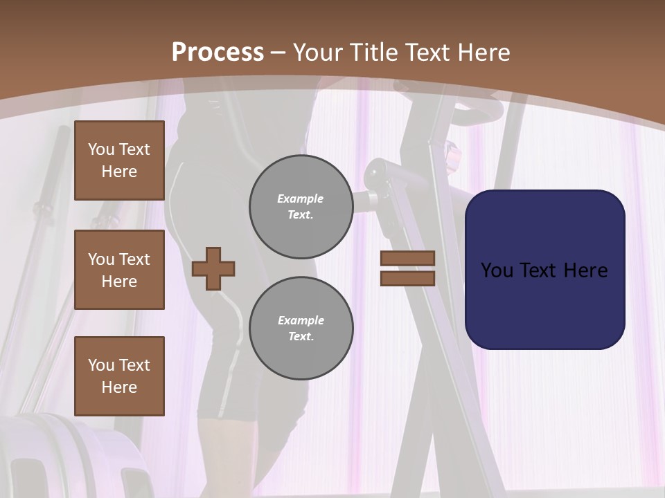 Fit Workout Smile PowerPoint Template