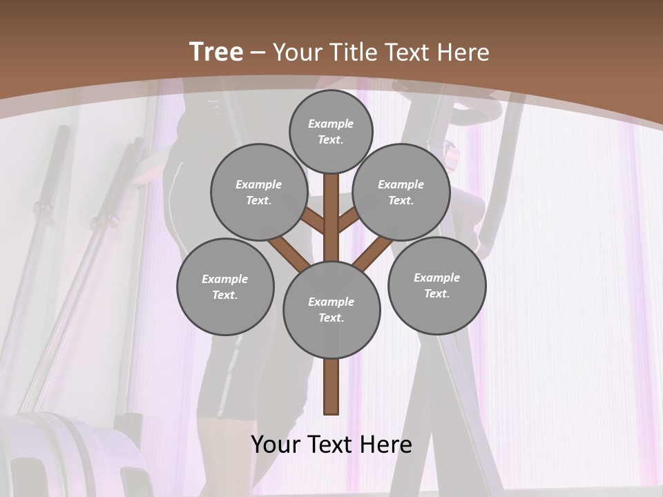 Fit Workout Smile PowerPoint Template