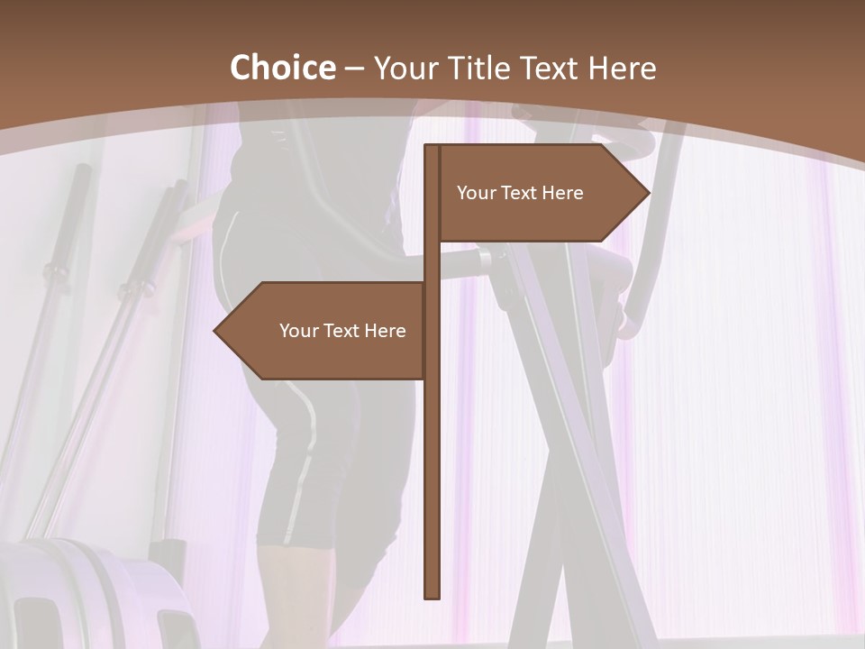 Fit Workout Smile PowerPoint Template