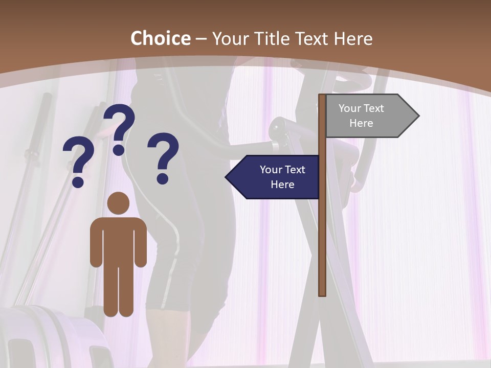 Fit Workout Smile PowerPoint Template