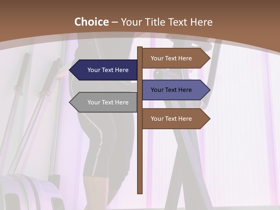 Fit Workout Smile PowerPoint Template