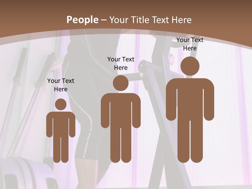 Fit Workout Smile PowerPoint Template