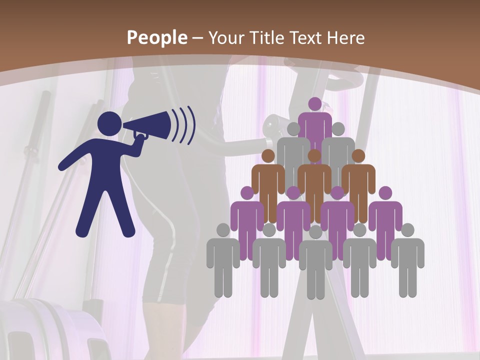 Fit Workout Smile PowerPoint Template