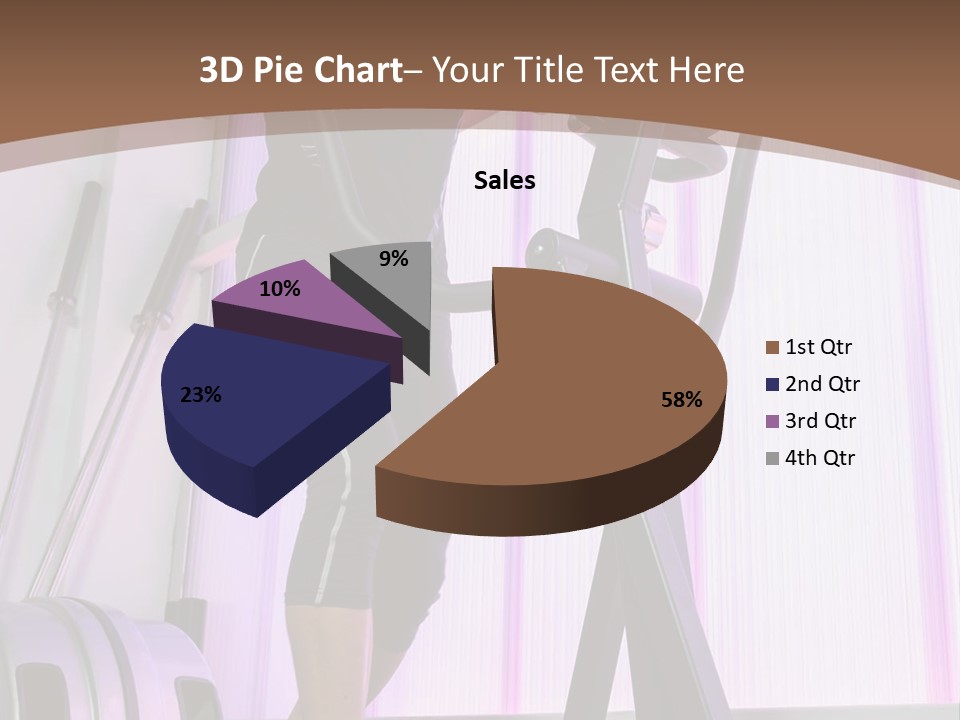 Fit Workout Smile PowerPoint Template