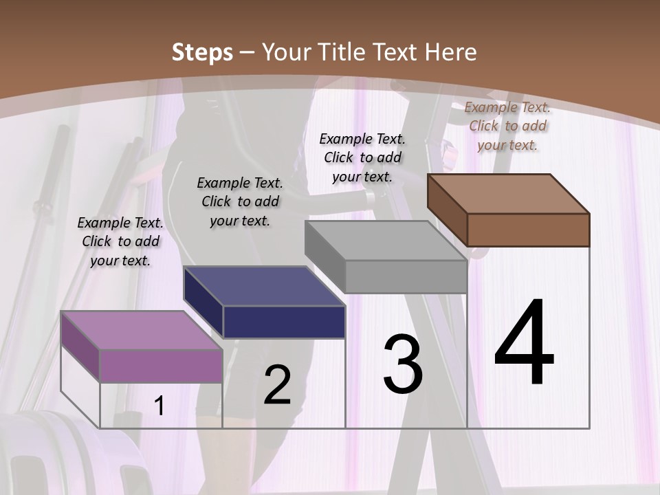 Fit Workout Smile PowerPoint Template