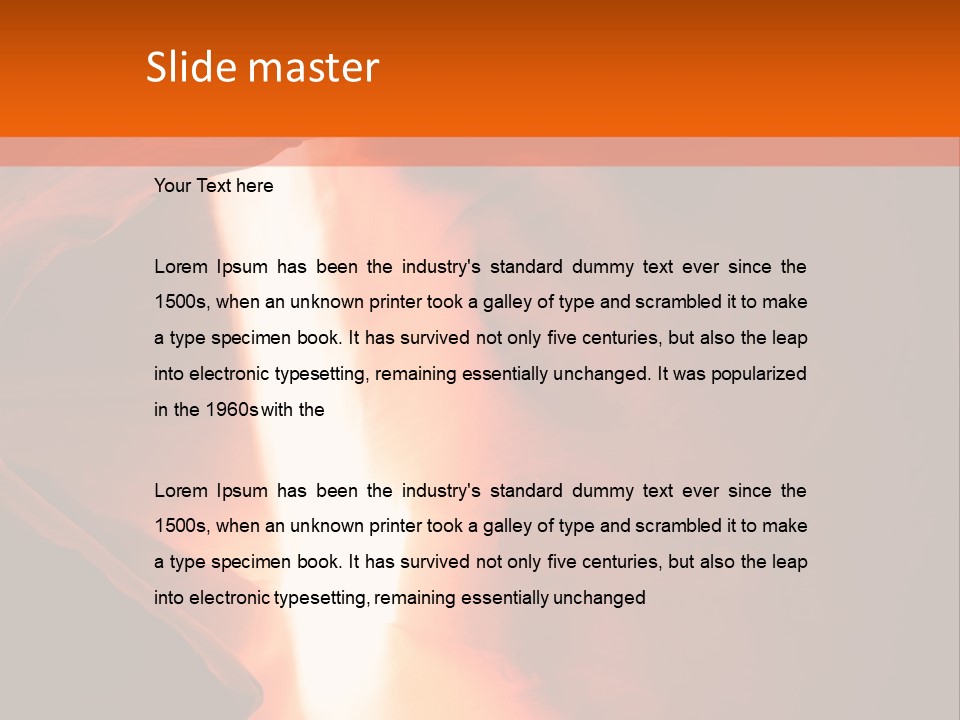 Majestic Southwest Desert PowerPoint Template