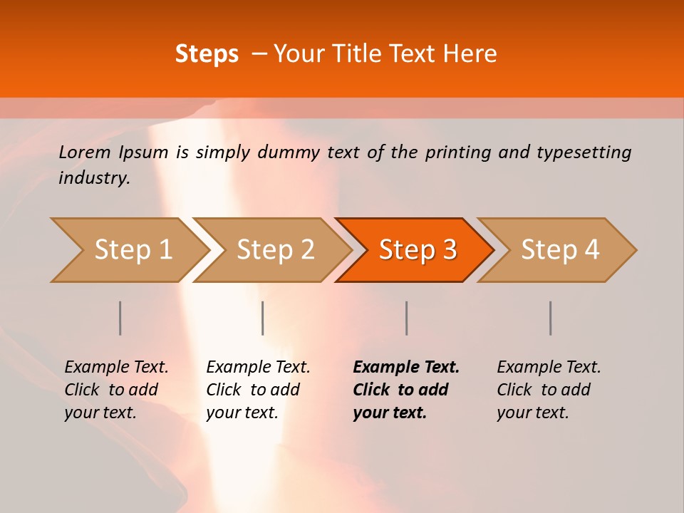 Majestic Southwest Desert PowerPoint Template