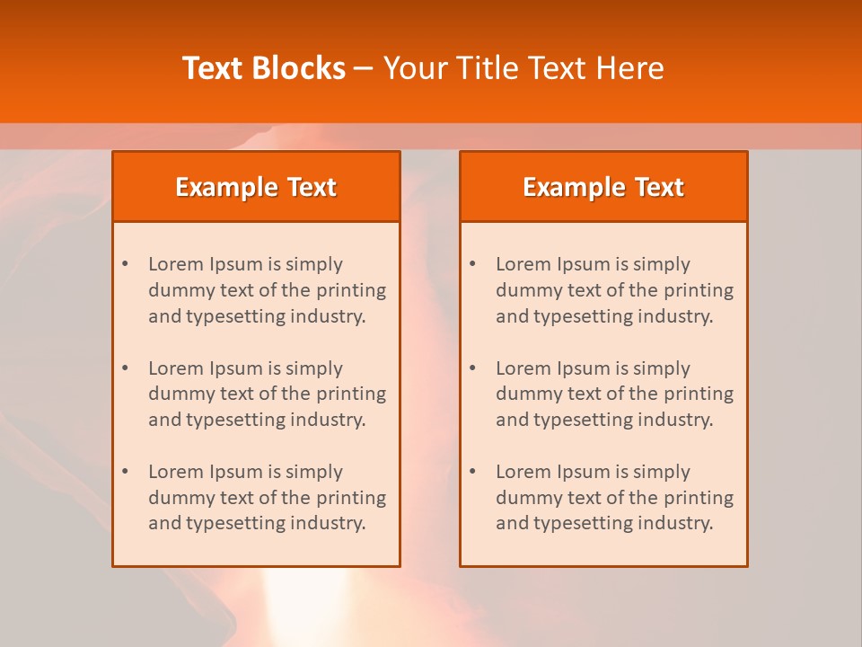 Majestic Southwest Desert PowerPoint Template