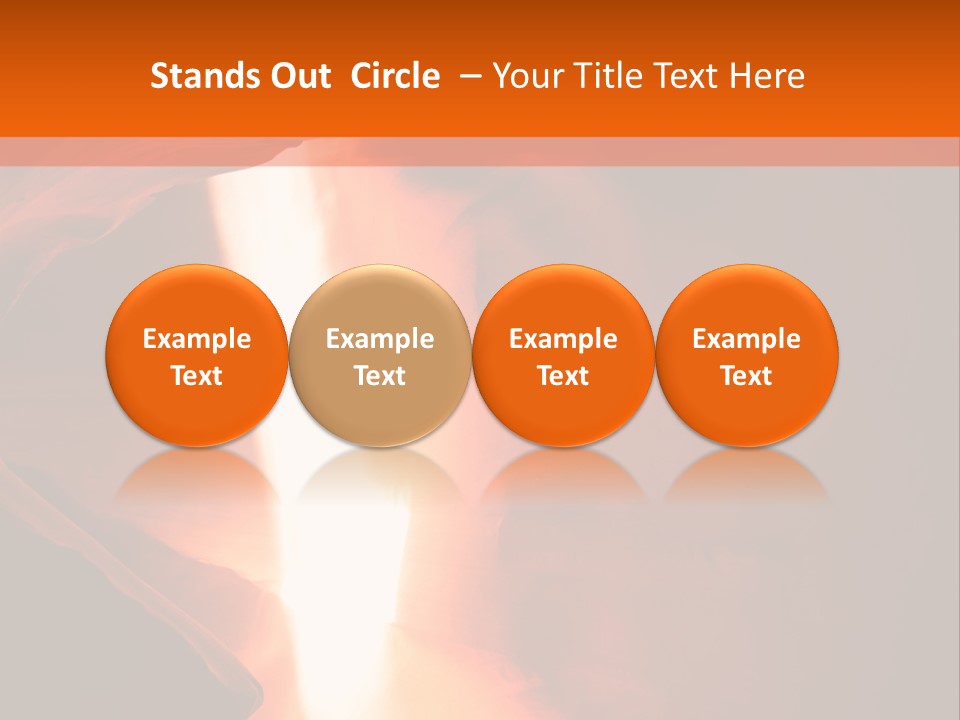 Majestic Southwest Desert PowerPoint Template