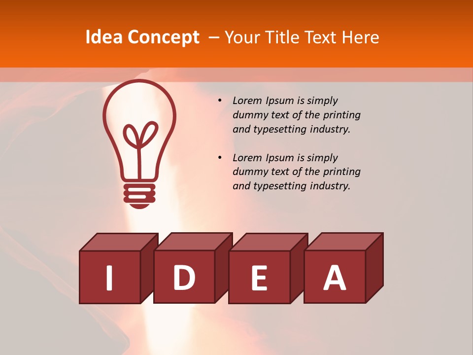 Majestic Southwest Desert PowerPoint Template