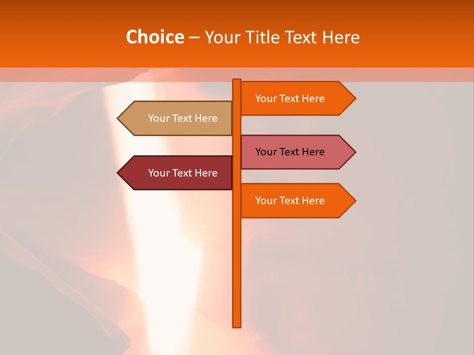 Majestic Southwest Desert PowerPoint Template