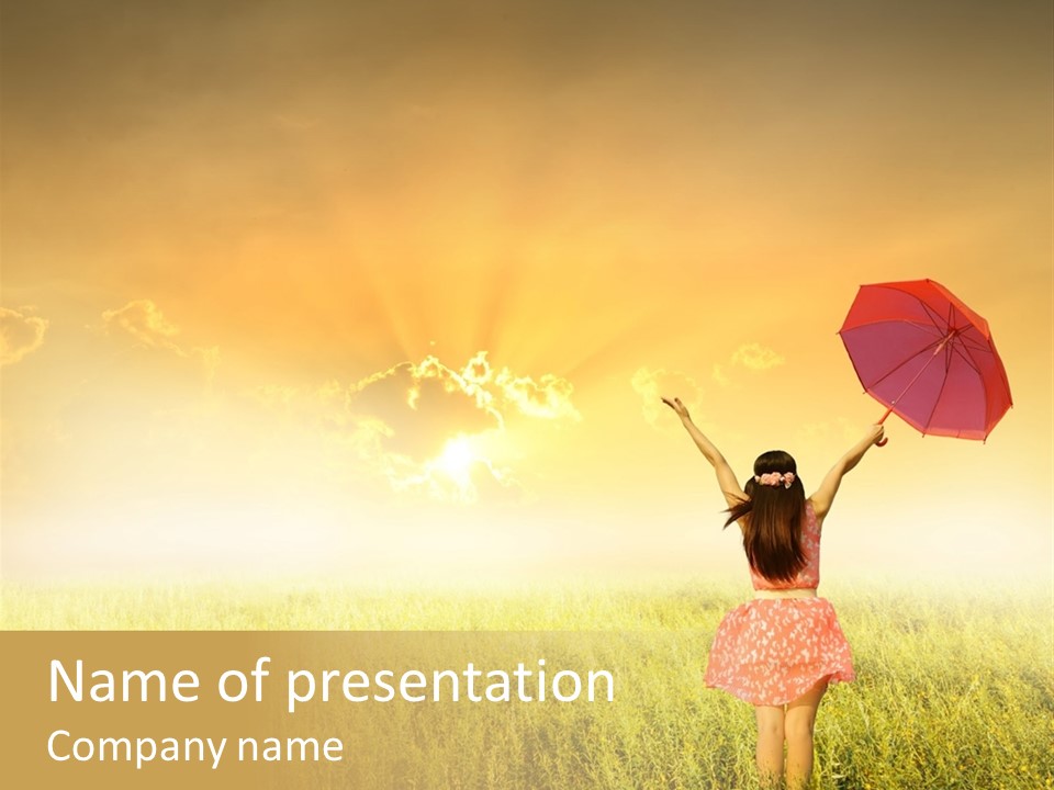 Yellow Young Pretty PowerPoint Template