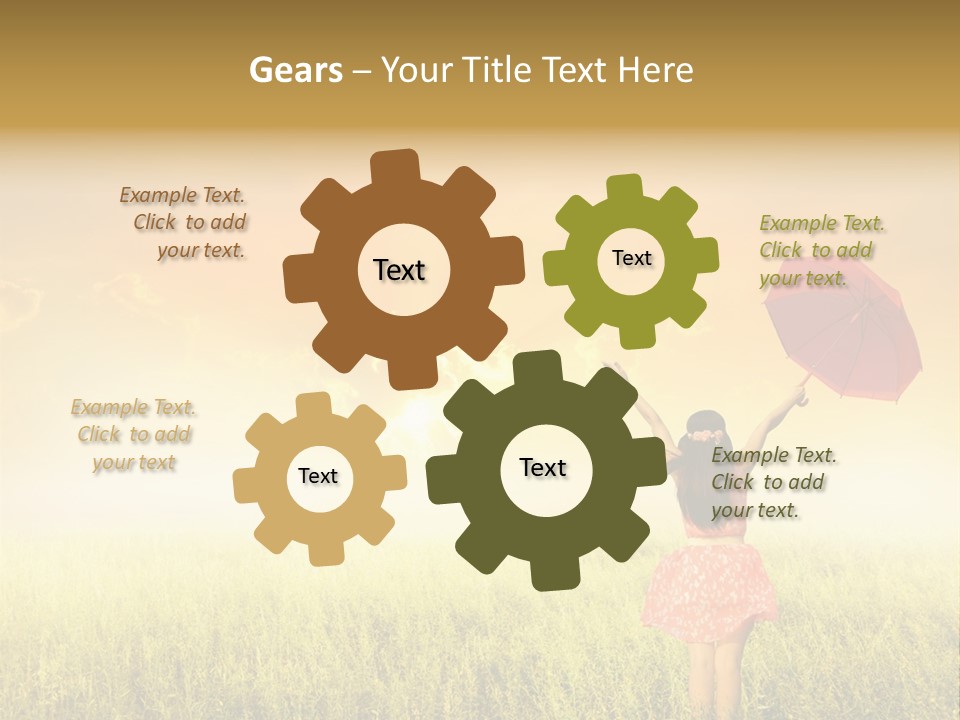 Yellow Young Pretty PowerPoint Template