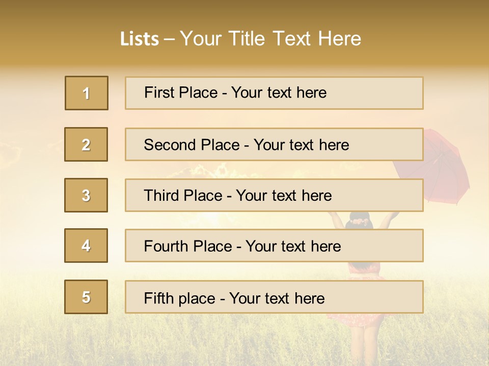Yellow Young Pretty PowerPoint Template
