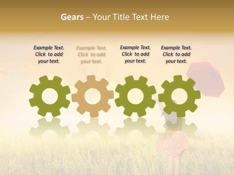 Yellow Young Pretty PowerPoint Template