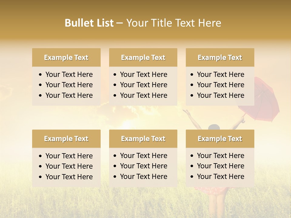 Yellow Young Pretty PowerPoint Template