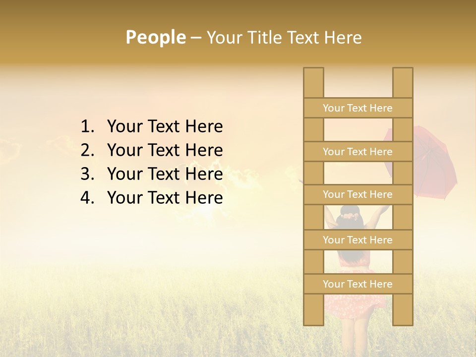 Yellow Young Pretty PowerPoint Template