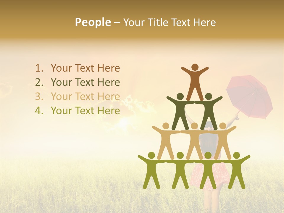 Yellow Young Pretty PowerPoint Template