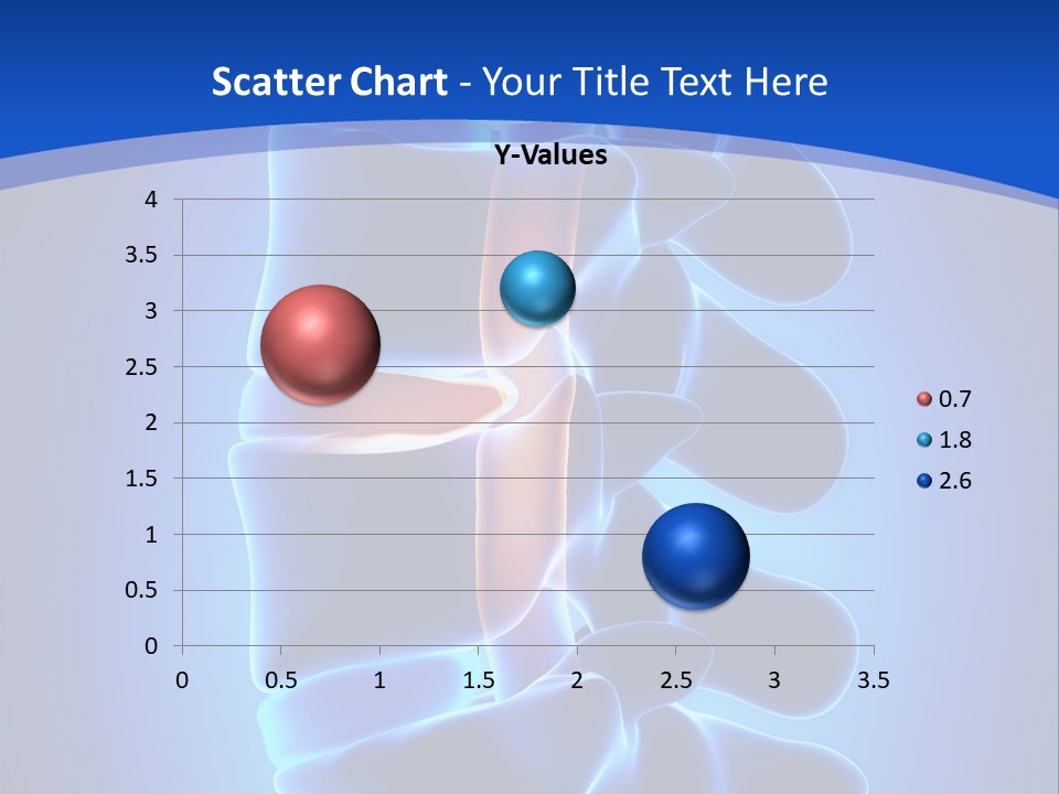 Bulging Bone Nerve PowerPoint Template
