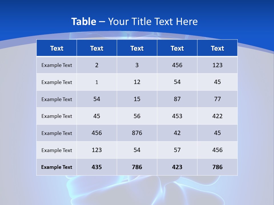 Bulging Bone Nerve PowerPoint Template