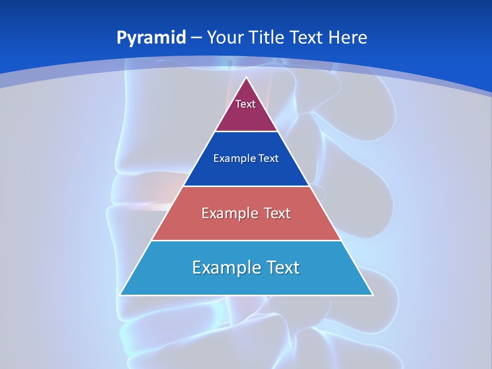 Bulging Bone Nerve PowerPoint Template