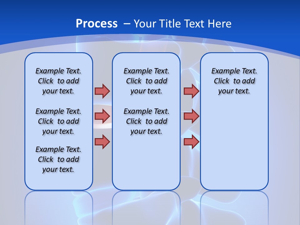 Bulging Bone Nerve PowerPoint Template