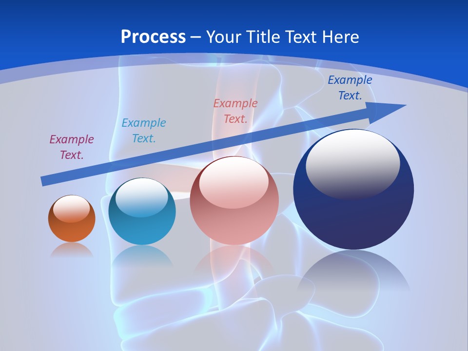 Bulging Bone Nerve PowerPoint Template