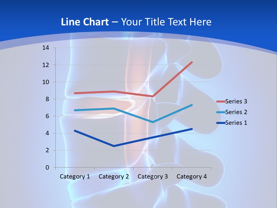 Bulging Bone Nerve PowerPoint Template