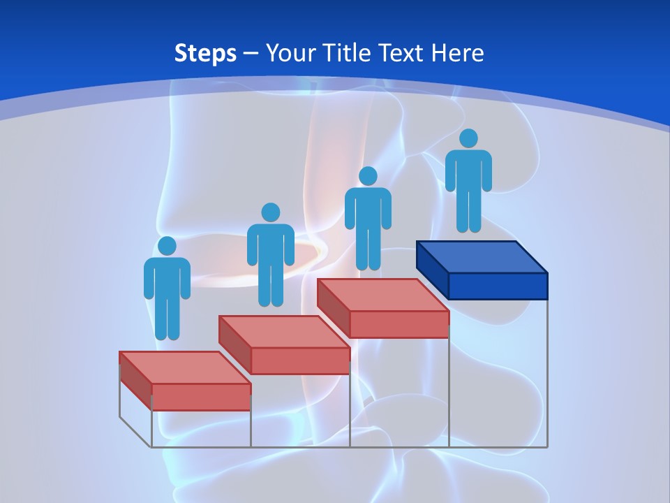Bulging Bone Nerve PowerPoint Template