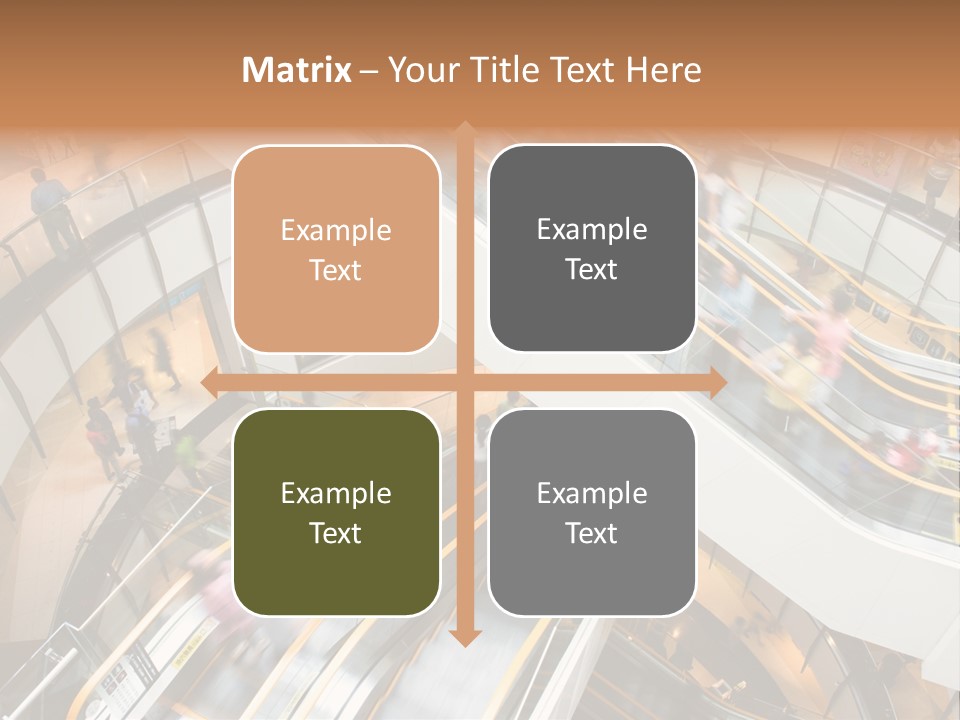 Mobile Pedestrian Life PowerPoint Template