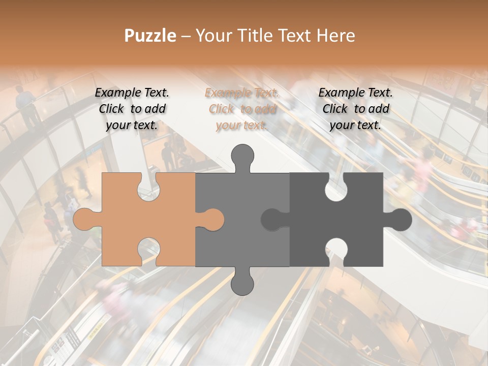 Mobile Pedestrian Life PowerPoint Template