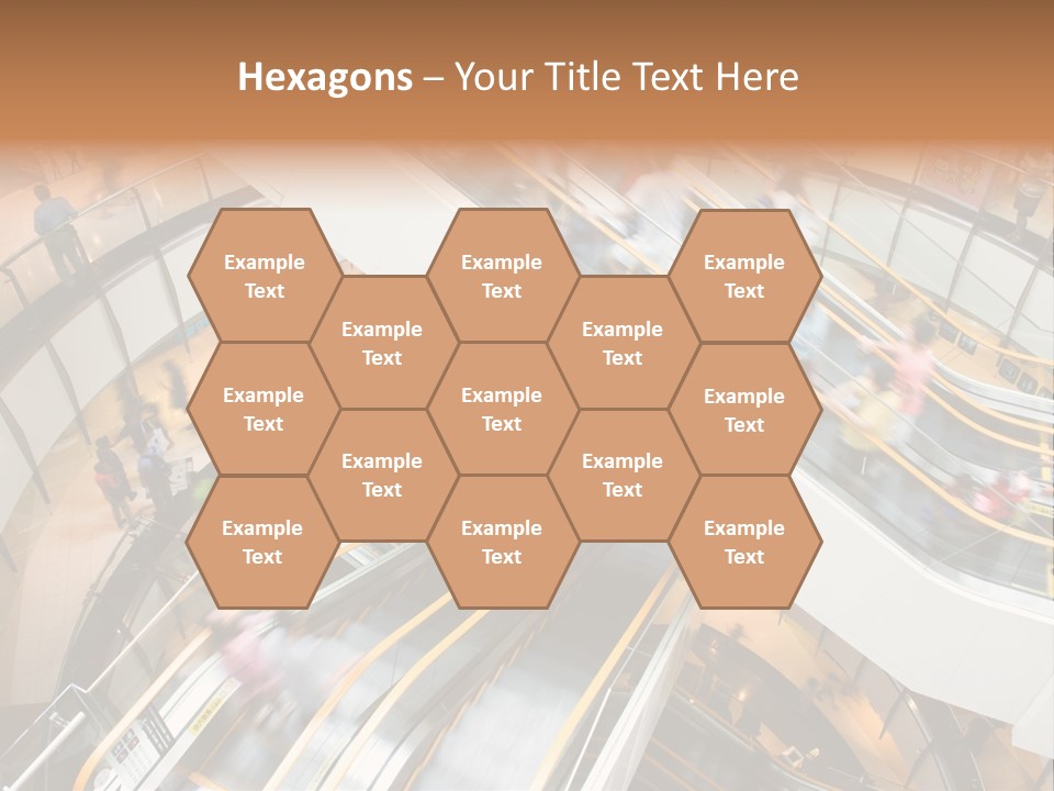 Mobile Pedestrian Life PowerPoint Template
