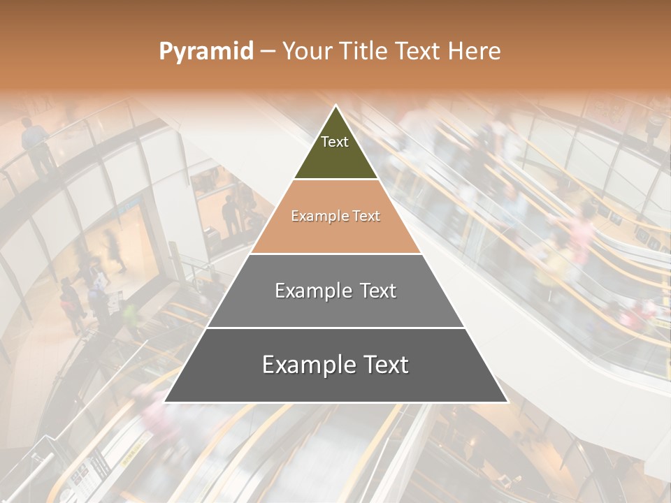 Mobile Pedestrian Life PowerPoint Template