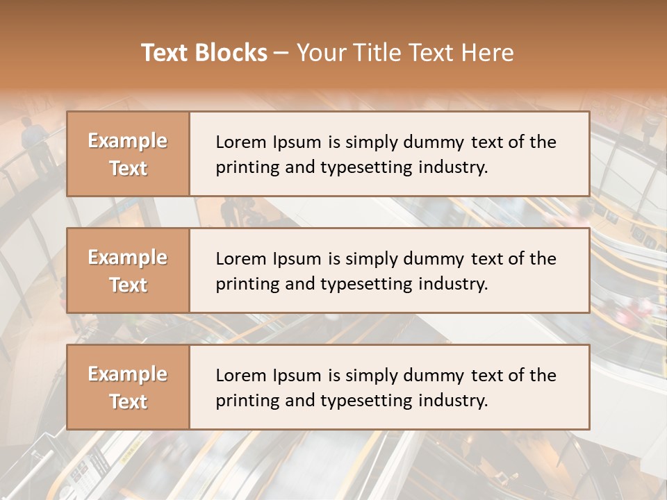 Mobile Pedestrian Life PowerPoint Template