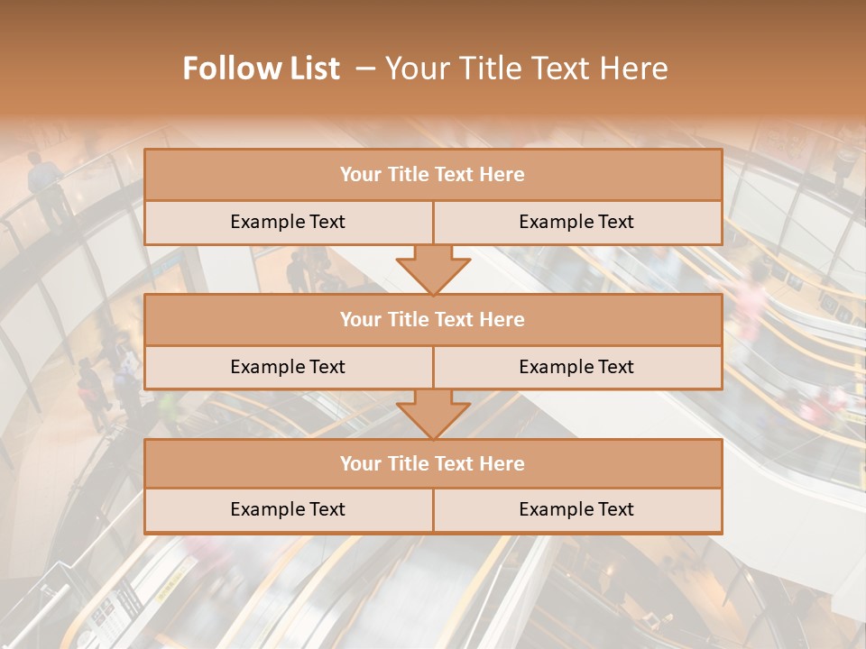 Mobile Pedestrian Life PowerPoint Template