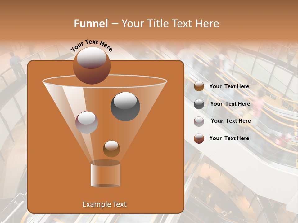 Mobile Pedestrian Life PowerPoint Template