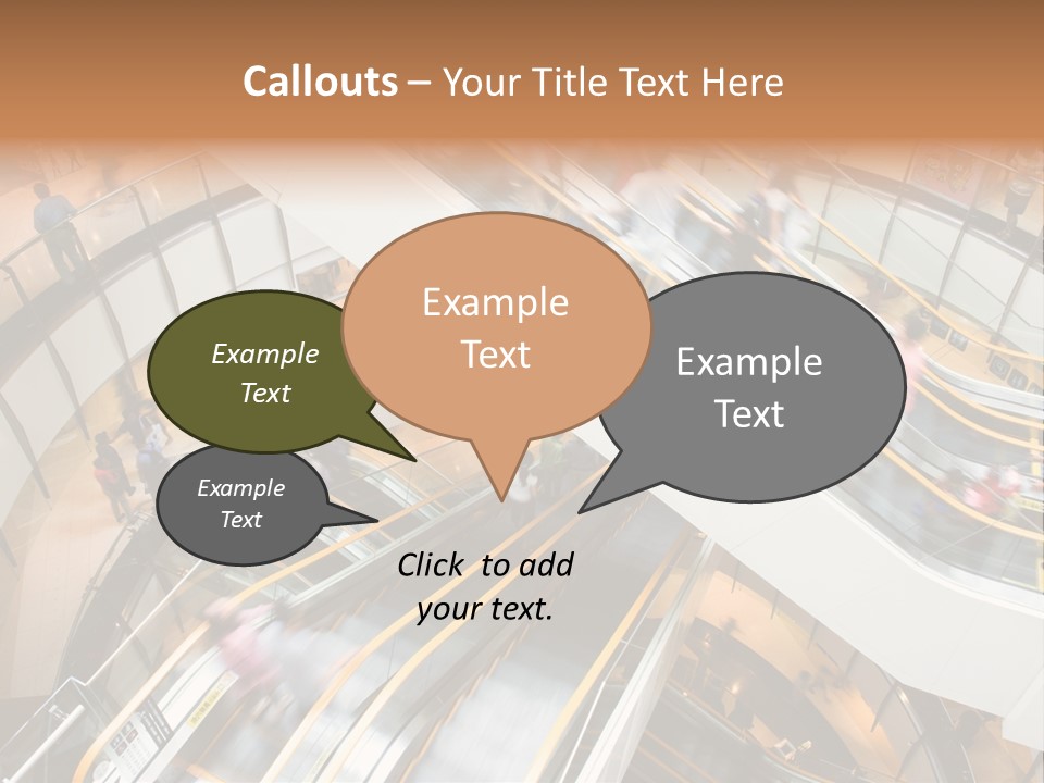 Mobile Pedestrian Life PowerPoint Template