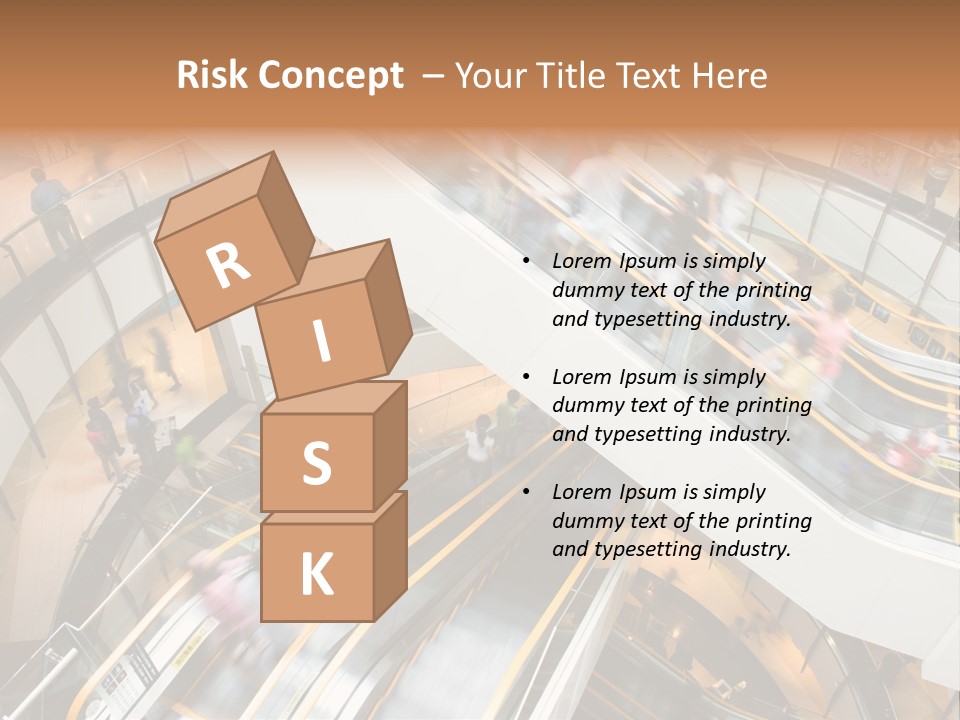 Mobile Pedestrian Life PowerPoint Template