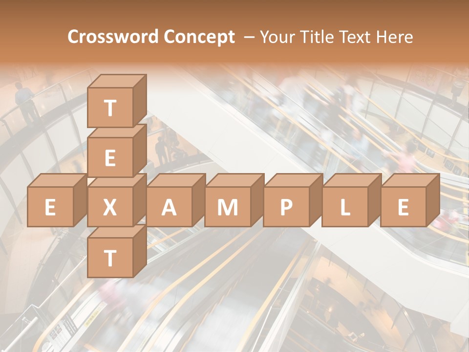 Mobile Pedestrian Life PowerPoint Template