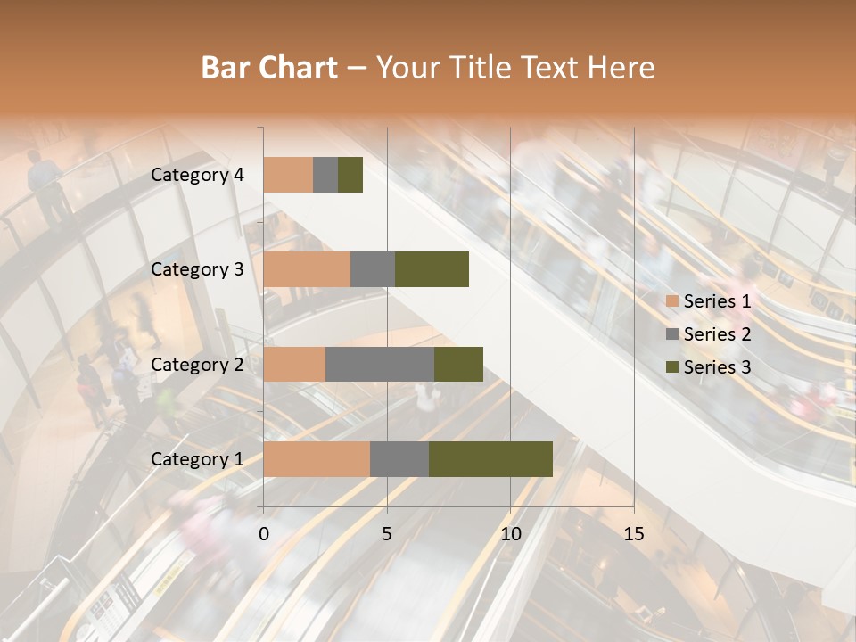 Mobile Pedestrian Life PowerPoint Template
