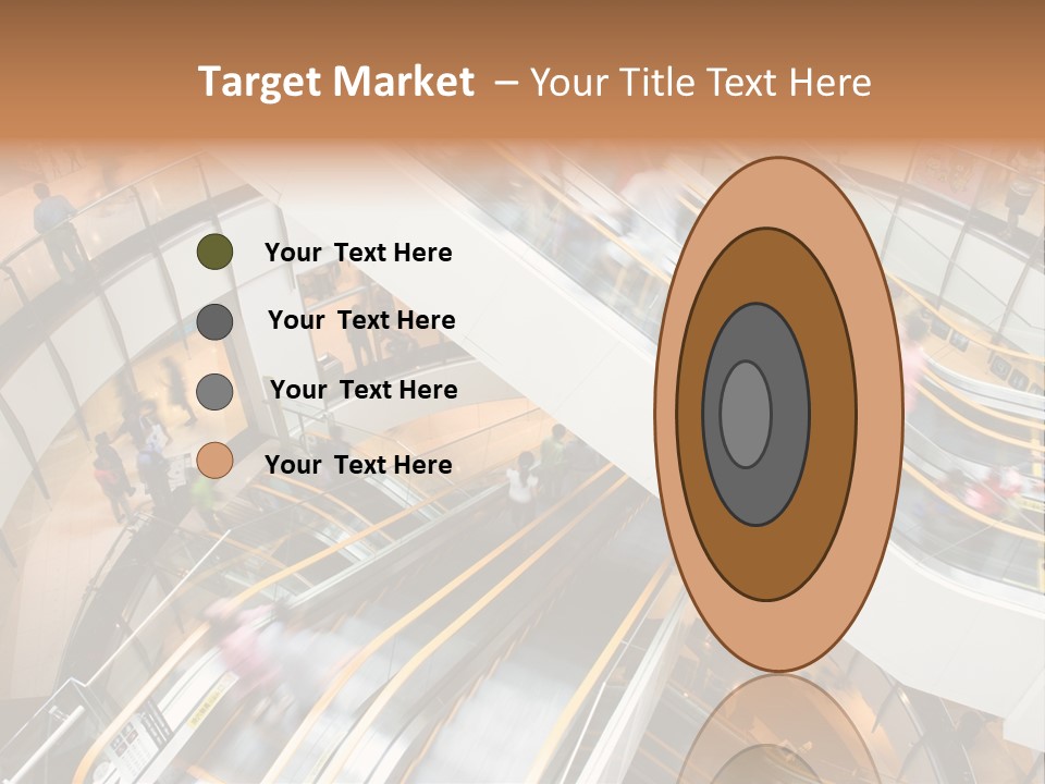 Mobile Pedestrian Life PowerPoint Template