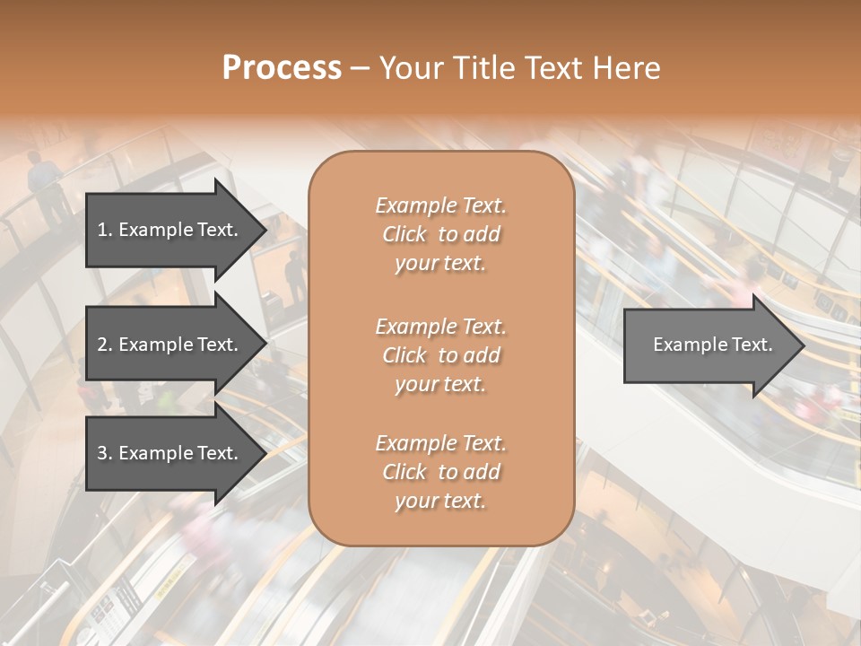 Mobile Pedestrian Life PowerPoint Template