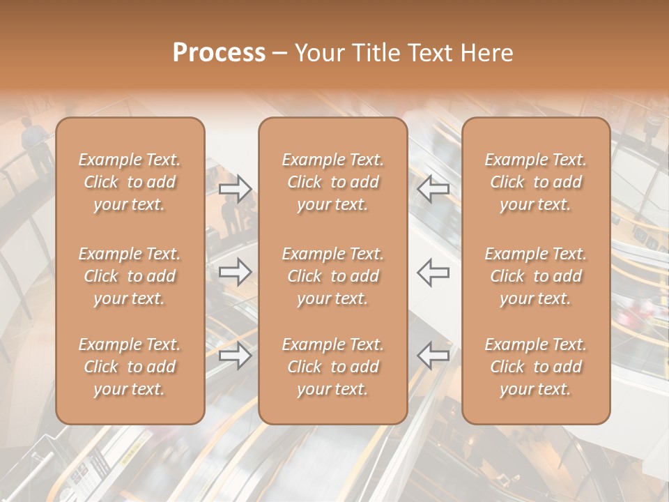 Mobile Pedestrian Life PowerPoint Template