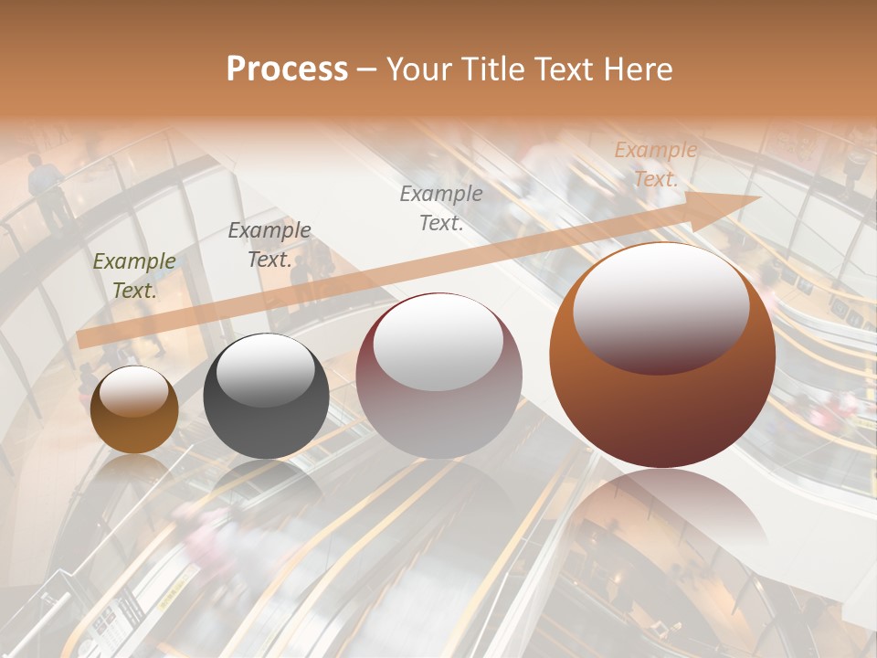 Mobile Pedestrian Life PowerPoint Template