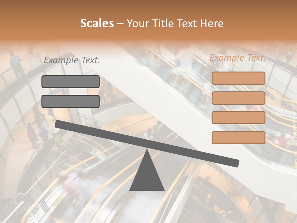 Mobile Pedestrian Life PowerPoint Template