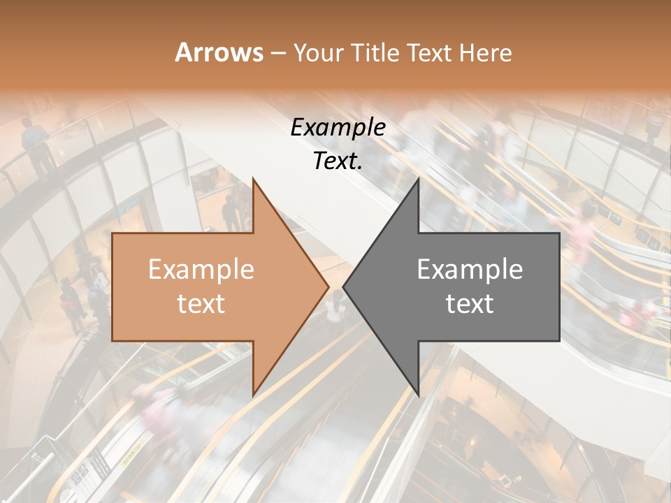 Mobile Pedestrian Life PowerPoint Template